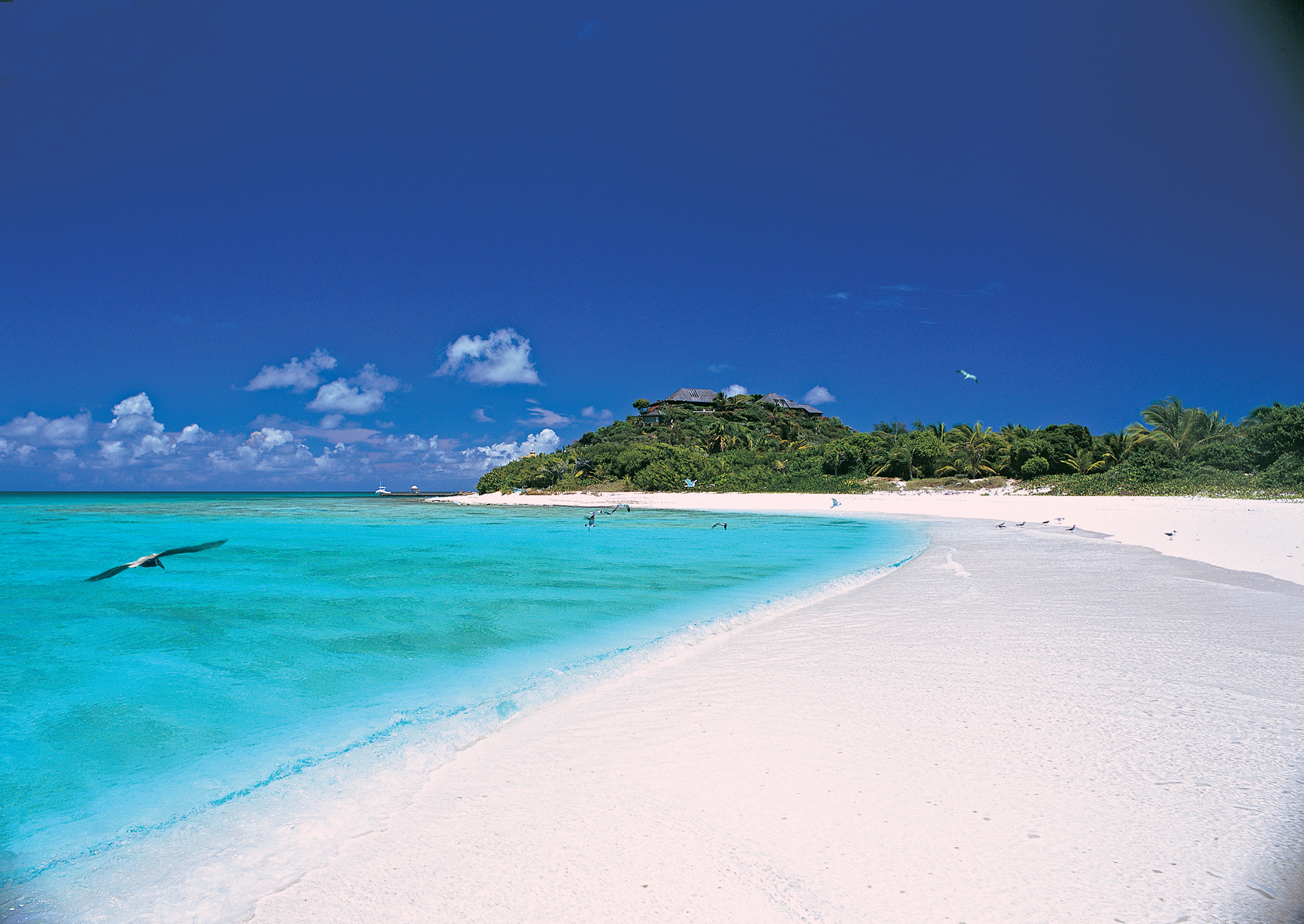 Necker Island view of the great house hi