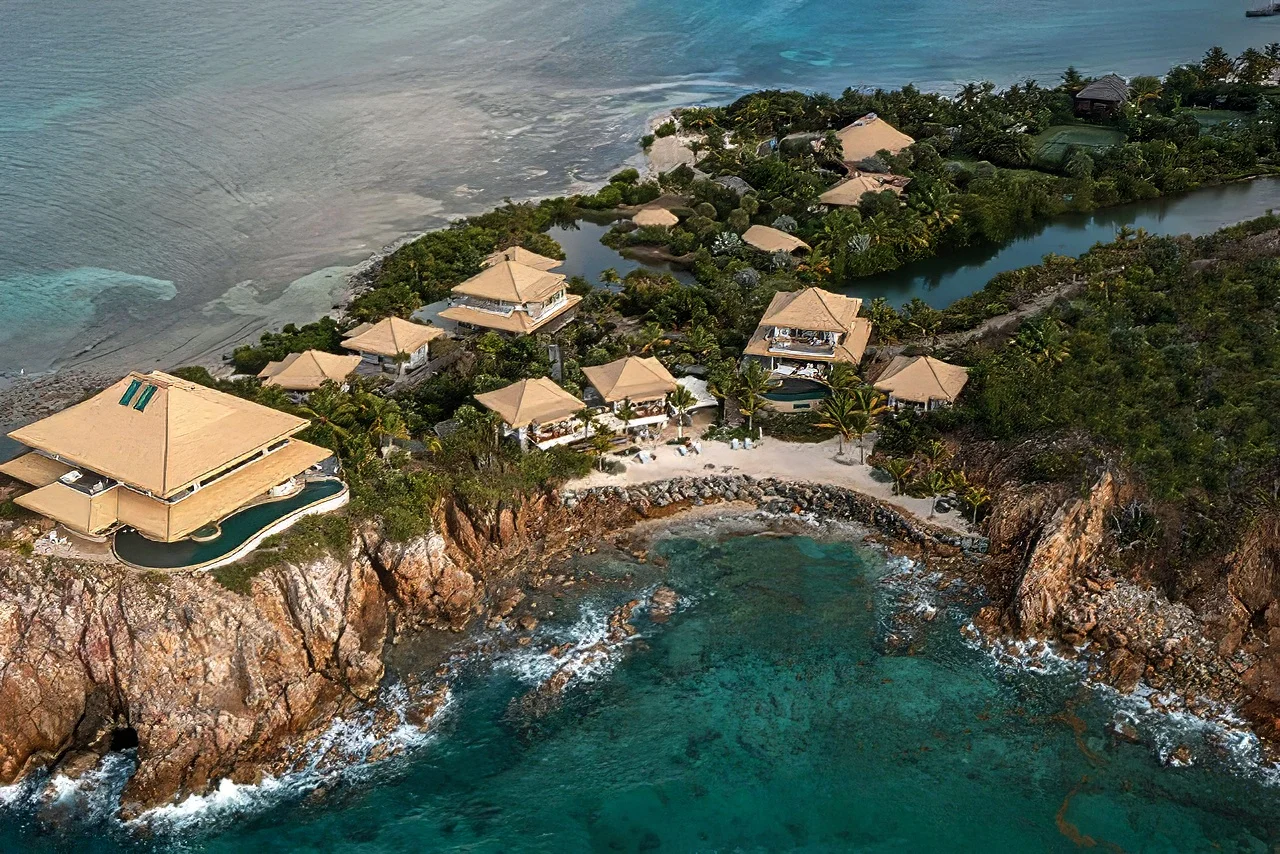 BVI island retreat - branson estate at moskito island