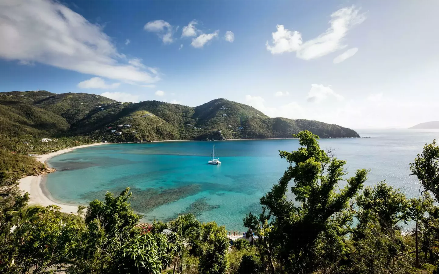 British virgin islands (BVI) honeymoon paradise
