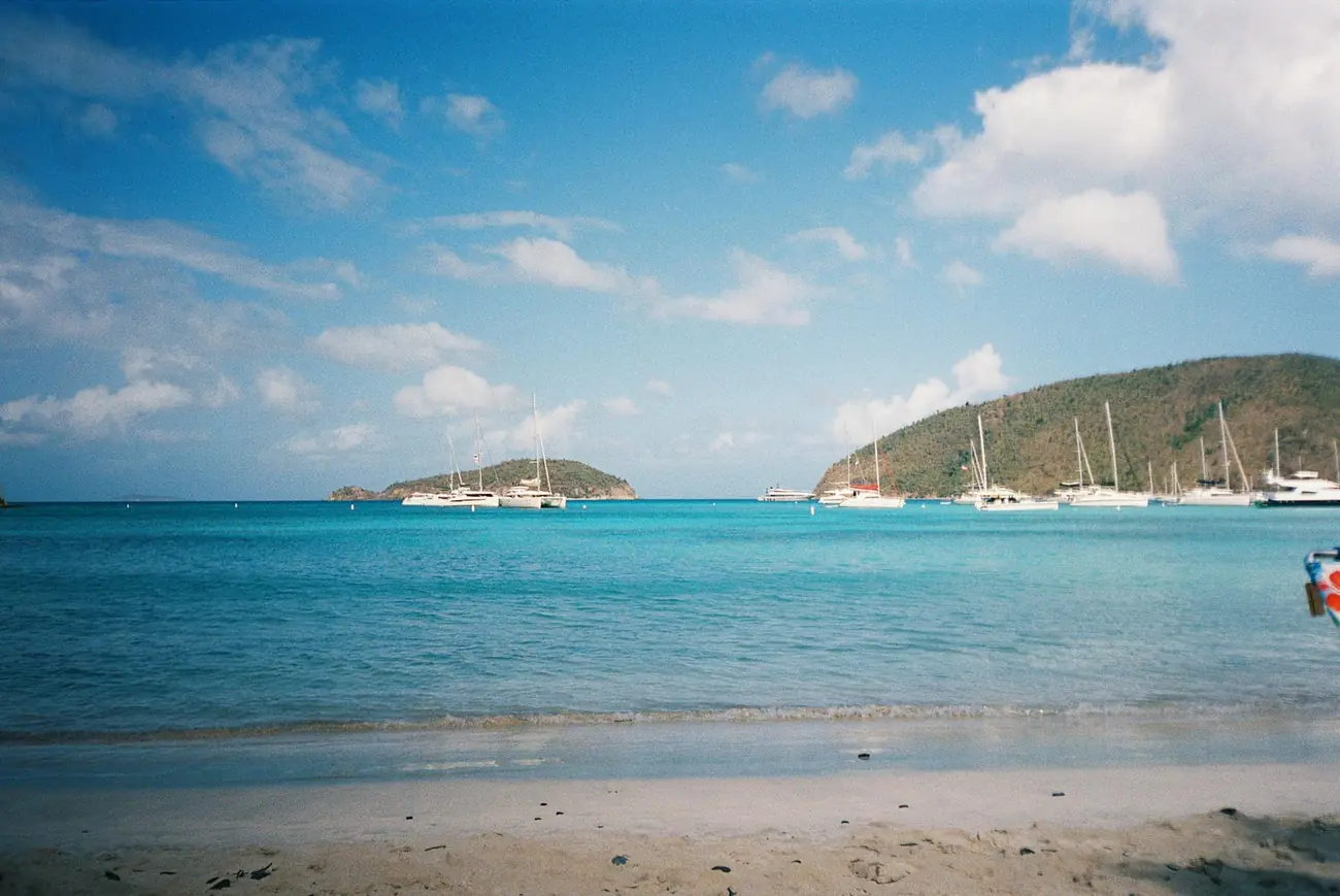 landscape of british virgin islands